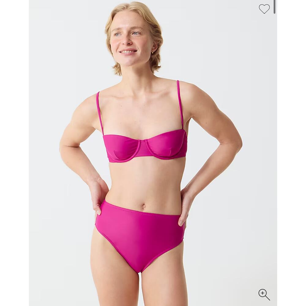 J. Crew High-Rise Full-Coverage Bikini Bottom